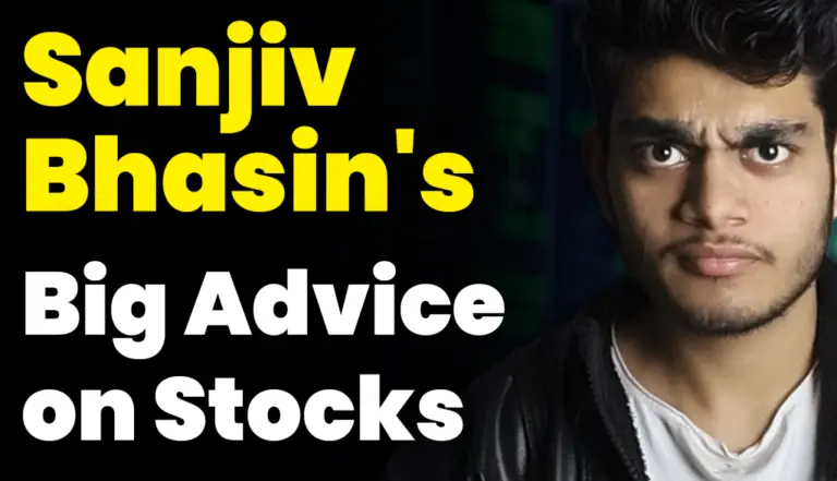 Sanjiv Bhasin’s Big Advice on Stocks: Insights Revealed!