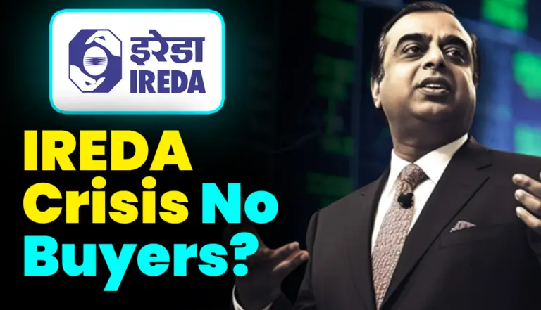 IREDA Crisis: 3 days of lower circuits, no buyers?