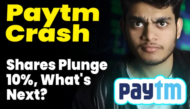 Paytm Crash: Shares Plunge 10%, What’s Next?  Dive In, Decode the Downfall