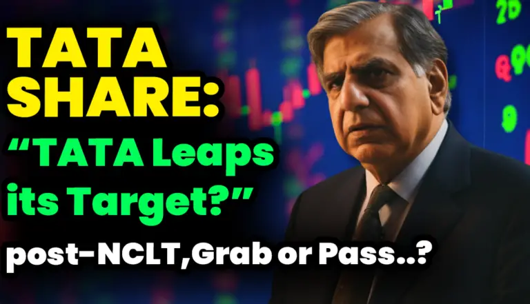 Tata Shares: “Tata’s Leap: ₹150 Target? “Post-NCLT, Grab or Pass?